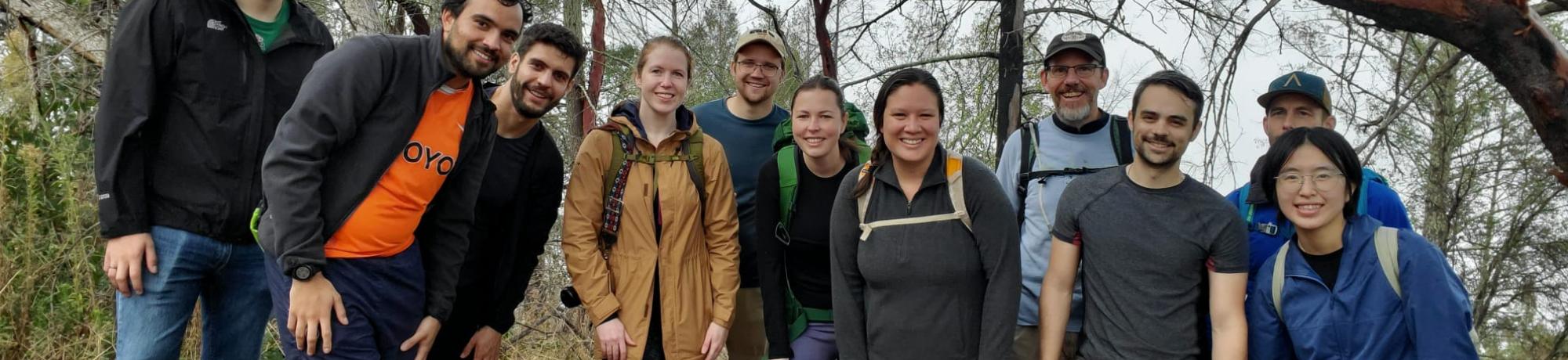 Photo from lab group hike